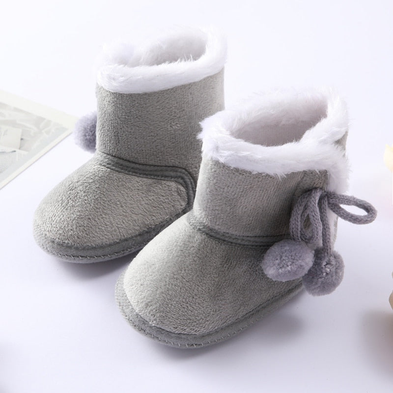 Warm Soft Toddler Fur Boots