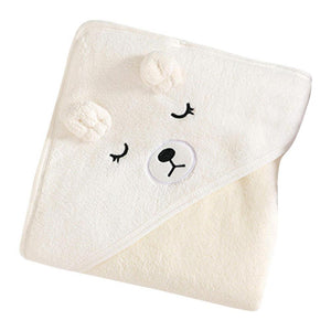 Hooded Ultra Soft Towel With Bear Ears